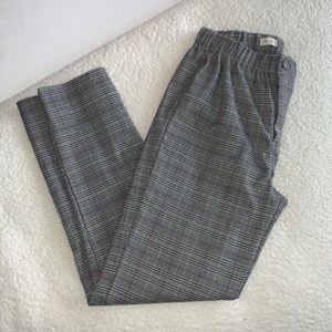 John Galt Brandy Melville Plaid Trouser